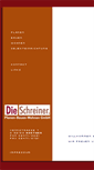Mobile Screenshot of dieschreinergmbh.de
